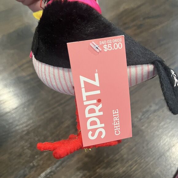 2024 Target Spritz Featherly Friends Valentine Bird BONJOUR CHERIE New‎ - Picture 3 of 5